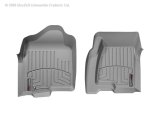 WeatherTech 99-00 Chevrolet Silverado Crew Cab Front FloorLiner - Grey thumbnail 2