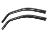 WeatherTech 14+ Chevrolet Silverado Front Side Window Deflectors - Dark Smoke thumbnail 1