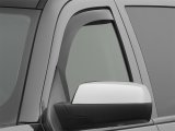 WeatherTech 14+ Chevrolet Silverado Front Side Window Deflectors - Dark Smoke thumbnail 3