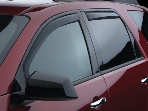 WeatherTech 07+ GMC Acadia Front and Rear Side Window Deflectors - Dark Smoke thumbnail 3