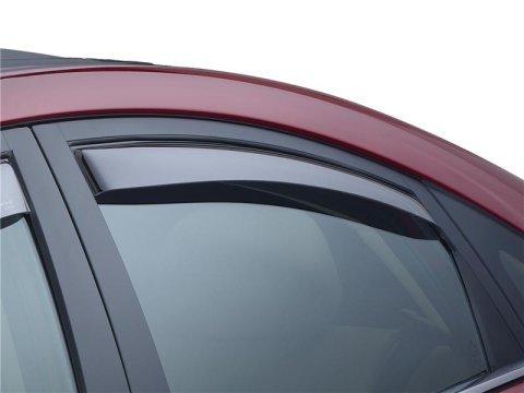 WeatherTech 07+ GMC Acadia Front and Rear Side Window Deflectors - Dark Smoke thumbnail 4