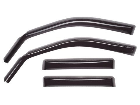 WeatherTech 07+ GMC Acadia Front and Rear Side Window Deflectors - Dark Smoke thumbnail 5