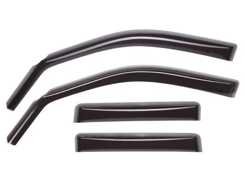 WeatherTech 07+ GMC Acadia Front and Rear Side Window Deflectors - Dark Smoke thumbnail 6
