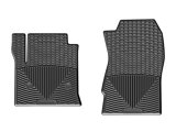 WeatherTech 14+ Chevrolet Silverado Front Rubber Mats - Black thumbnail 2