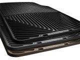 WeatherTech 14+ Chevrolet Silverado Front Rubber Mats - Black thumbnail 6