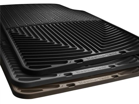 WeatherTech 02-05 Dodge Ram 1500 Pickup Front Rubber Mats - Black thumbnail 4