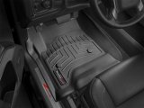 WeatherTech 14+ Chevrolet Silverado/GMC Sierra Crew and Double Cab Front FloorLiners - Black thumbnail 5
