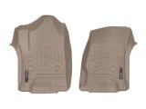 WeatherTech 14+ Chevrolet Silverado/GMC Sierra Crew and Double Cab Front FloorLiners - Tan thumbnail 3