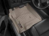 WeatherTech 14+ Chevrolet Silverado/GMC Sierra Crew and Double Cab Front FloorLiners - Tan thumbnail 5
