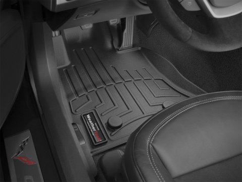 WeatherTech 14 Chevrolet Corvette Stingray Front FloorLiner - Black thumbnail 5