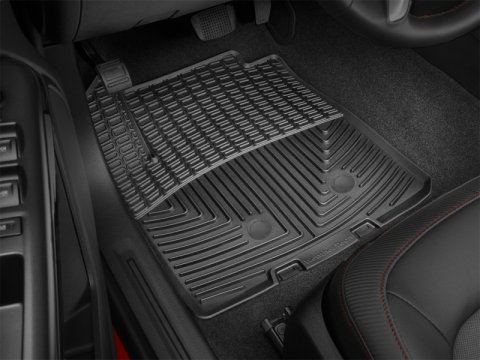WeatherTech 2015+ Chevrolet Colorado Front Rubber Mats - Black thumbnail 2