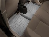 WeatherTech 2015+ Ford F-150 (Fits SuperCrew and SuperCab Dual Floor Posts) Front FloorLiner - Grey thumbnail 1