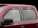 WeatherTech 2015+ Ford F-150 SuperCrew Front and Rear Side Window Deflectors - Dark Smoke thumbnail 3