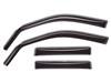 WeatherTech 2015+ Ford F-150 SuperCrew Front and Rear Side Window Deflectors - Dark Smoke thumbnail 7