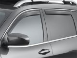 WeatherTech 14+ Jeep Cherokee Front and Rear Side Window Deflectors - Dark Smoke thumbnail 2