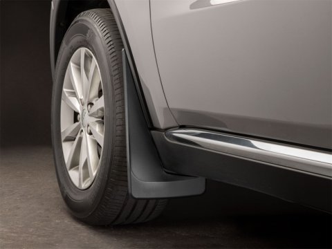 WeatherTech 11-21 Dodge Durango Front No Drill Mudflaps - Black thumbnail 2