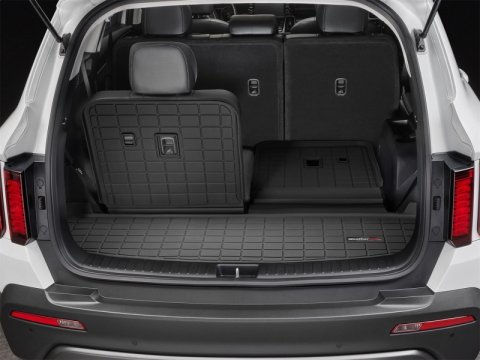 WeatherTech 2021+ Kia Sorento Cargo Liners - Black thumbnail 2