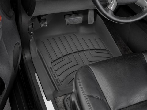 WeatherTech 08-13 Chevrolet Avalanche Front FloorLiner HP - Black thumbnail 4
