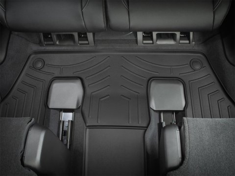 WeatherTech 2021+ Jeep Grand Cherokee L (2nd Row Bucket With Center Console) Rear FloorLiner - Black thumbnail 1