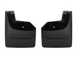 WeatherTech 2021+ Ford F-150 Raptor (Incl. 37 Perf. Pkg) No Drill Rear MudFlaps - Black thumbnail 6
