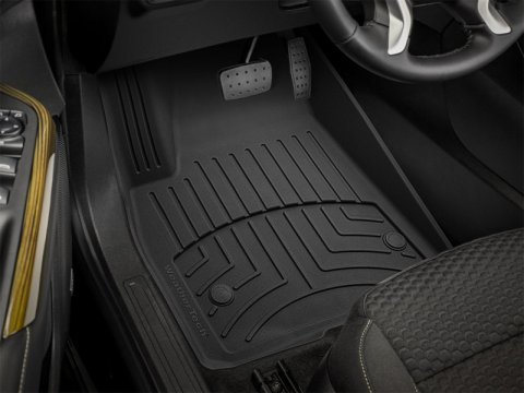 WeatherTech 2019+ Chevrolet Blazer / 2017+ GMC Acadia/Acadia Denali Front FloorLiner HP - Black thumbnail 2