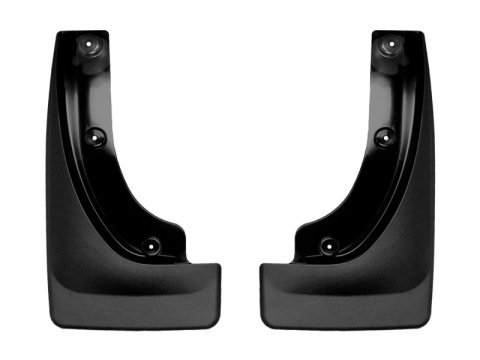 WeatherTech 2021+ Jeep Grand Cherokee L No Drill MudFlaps - Black thumbnail 1