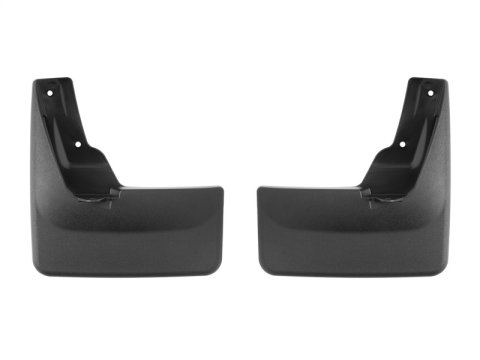 WeatherTech 22-23 Toyota Tundra CrewMax/Double Cab Front No Drill MudFlaps - Black
