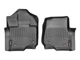 WeatherTech 2015+ Ford F-150 SuperCrew/SuperCab Front FloorLiner - Black thumbnail 2
