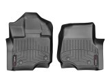 WeatherTech 2015+ Ford F-150 SuperCrew/SuperCab Front FloorLiner - Black thumbnail 3