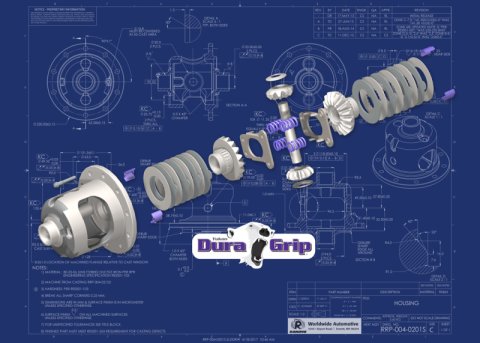 Yukon Gear Dura Grip Positraction for Dana 80 / 35 Spline / 4.10 & Up thumbnail 4
