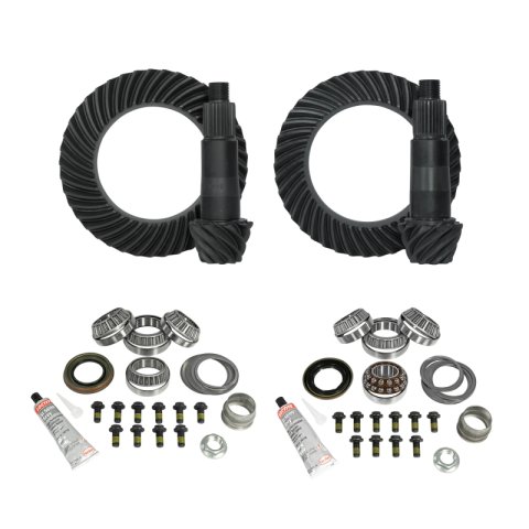 Yukon Gear & Install Kit Package for Jeep Rubicon JL/JT w/D44 Front & Rear in a 4.56 Ratio thumbnail 1