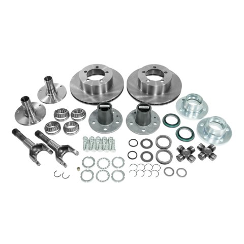 Yukon Gear Spin Free Locking Hub Conversion Kit For Dana 30/Dana 44 TJ/XJ/YJ 27 Spline/5 X 4.5 thumbnail 1