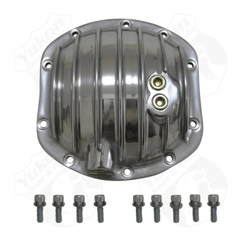 Yukon Gear Polished Aluminum Replacement Cover For Dana 30 Standard Rotation thumbnail 2