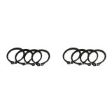 Yukon Gear (4) Full Circle Snap Rings / Fits Dana 60 733X U-Joint w/ Aftermarket Axle thumbnail 4