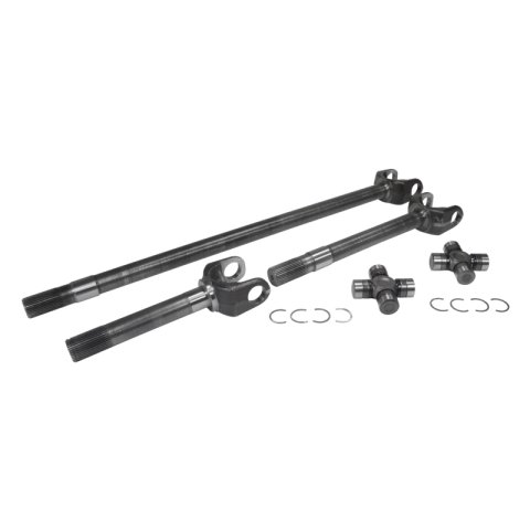 USA Standard 4340 Chrome-Moly Replacement Axle Kit For 77-91 GM Dana 60 Front / 35 Spline