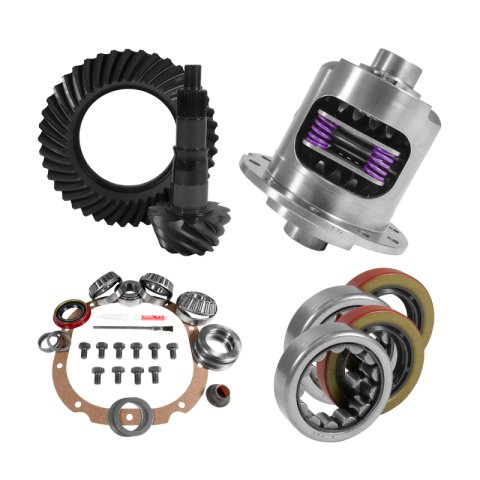 Yukon Gear 8.8in Ford 3.31 Rear Ring & Pinion Install Kit 2.25in OD Axle Bearings and Seals thumbnail 1