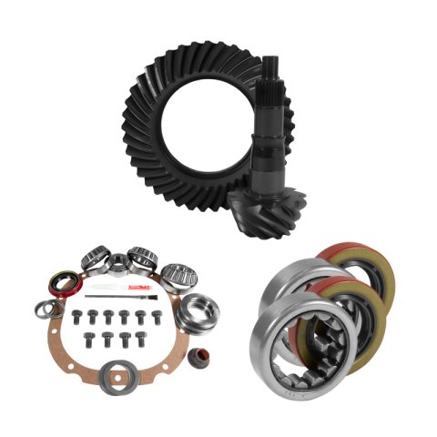 Yukon Gear 8.8in Ford 3.31 Rear Ring & Pinion Install Kit 2.25in OD Axle Bearings and Seals thumbnail 2