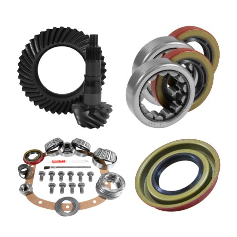 Yukon Gear 7.5in/7.625in GM 3.23 Rear Ring & Pinion Install Kit 2.25in OD Axle Bearings