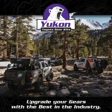 Yukon Gear Ring & Pinion Gear Kit Front & Rear for Toyota 8/7.5R Diff (w/Factory Locker) 4.88 Ratio thumbnail 5