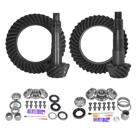 Yukon Ring & Pinion Gear Kit Front & Rear for Toyota 8.2/8IFS Diff (w/o Factory Locker) 4.56 Ratio thumbnail 1