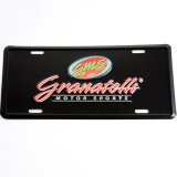 Granatelli Motor Sports Aluminum License Plate - Black Face & Full Color Logo thumbnail 2