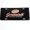 Granatelli Motor Sports Aluminum License Plate - Black Face & Full Color Logo thumbnail 3
