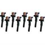 Granatelli 97-04 Ford 4.6L/5.4L 2V Hot Street Coil Packs - Black (Set of 8) thumbnail 1