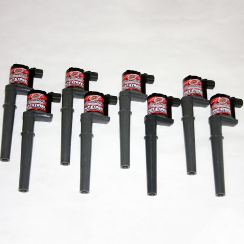 Granatelli 99-14 Ford 4.6L/5.4L/5.8L 4V Hot Street Coil Packs - Black (Set of 8) thumbnail 4