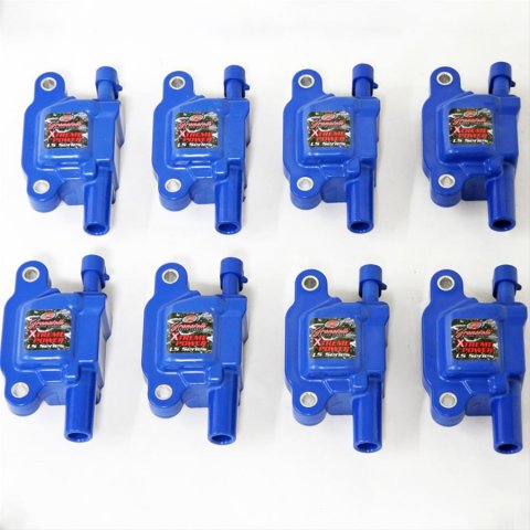 Granatelli 05-13 GM LS1/LS2/LS3/LS4/LS5/LS6/LS7/LS9/LSA Hi-Perf Coil Packs - Blue (Set of 8) thumbnail 1