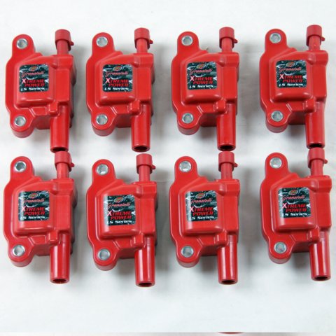 Granatelli 05-13 GM LS1/LS2/LS3/LS4/LS5/LS6/LS7/LS9/LSA Hi-Perf Coil Packs - Red (Set of 8) thumbnail 3