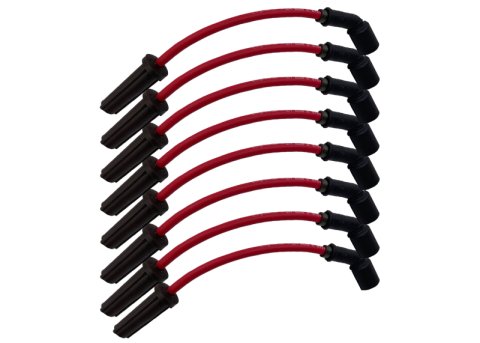 Granatelli 14-23 GM LT1 6.2L V8 Straight Boot Hi-Perf Coil-Near-Plug Wire Connector Kit - Red thumbnail 3