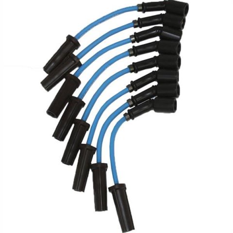 Granatelli 99-23 GM Truck/SUV V8 (Excl 8.1L) Hi-Perf Coil-Near-Plug Wire Conn Kit w/11in Lead - Blue