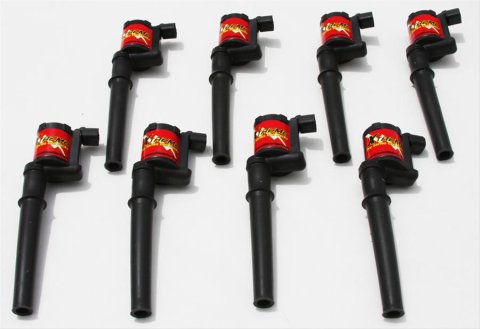 Granatelli 99-13 Ford 4.6L/5.4L/5.8L 4V Hi-Perf Coil-On-Plug Wire Conn Kit w/Coil Packs (65K Volts) thumbnail 1