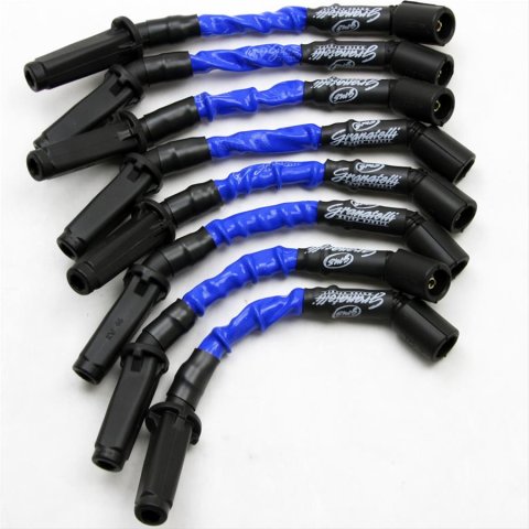 Granatelli 99-23 GM LS2/LS3/LS6/LS7/LS9/LSA Hi-Perf Coil-Near-Plug Wire Conn Kit w/Blue Jacket thumbnail 1